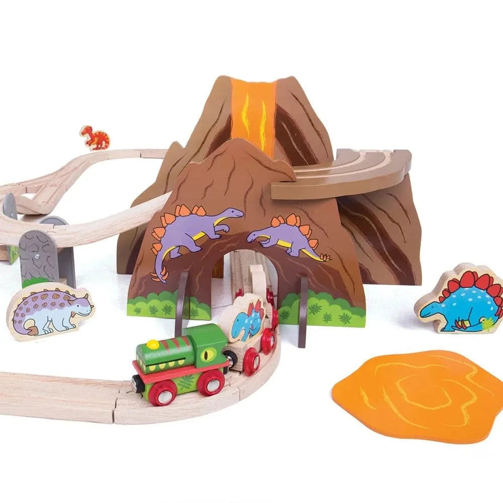 Bigjigs Dinosaur Railway Set-Bigjigs Dinosaur Railway Set