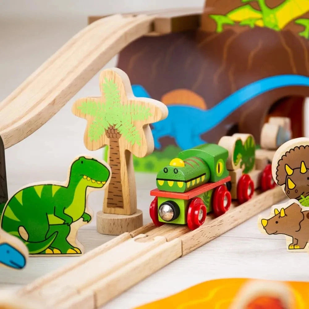 Bigjigs Dinosaur Railway Set-Bigjigs Dinosaur Railway Set