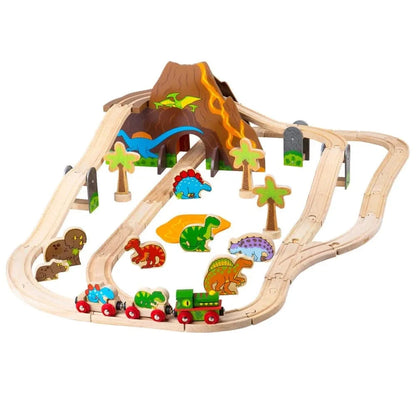 Bigjigs Dinosaur Railway Set-Bigjigs Dinosaur Railway Set
