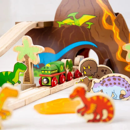 Bigjigs Dinosaur Railway Set-Bigjigs Dinosaur Railway Set