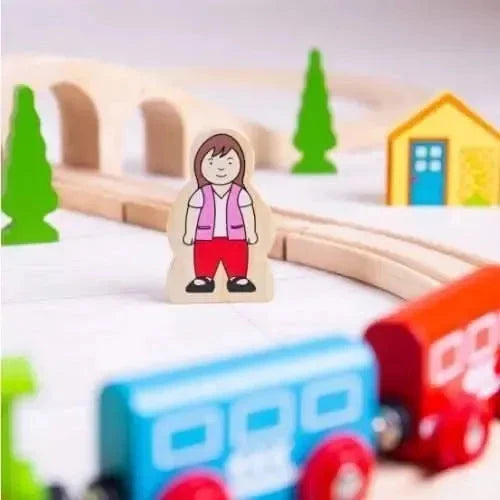 Bigjigs Figure of Eight Train Set-Bigjigs Figure of Eight Train Set