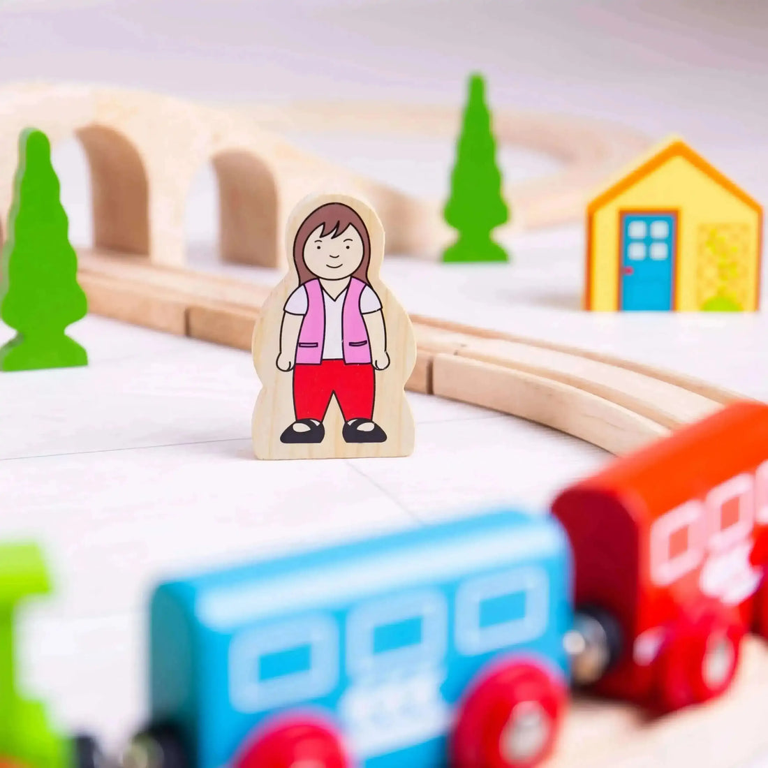 Bigjigs Figure of Eight Train Set-Bigjigs Figure of Eight Train Set