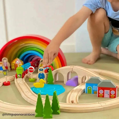 Bigjigs Figure of Eight Train Set-Bigjigs Figure of Eight Train Set