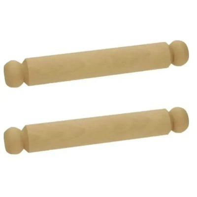 Bigjigs Large Rolling Pin Pack of 2-Bigjigs Large Rolling Pin Pack of 2
