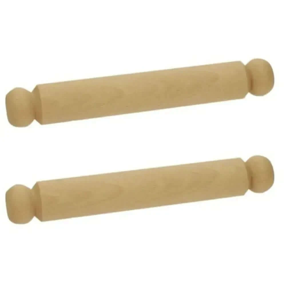 Bigjigs Large Rolling Pin Pack of 2-Bigjigs Large Rolling Pin Pack of 2
