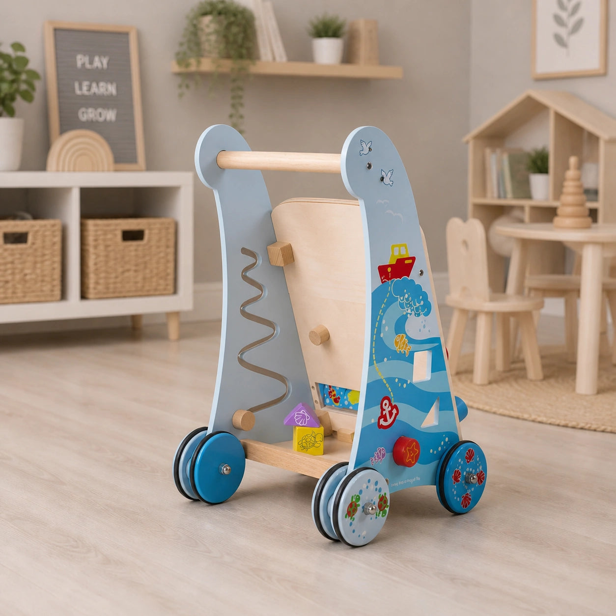 Bigjigs Marine Activity Walker-Bigjigs Marine Activity Walker