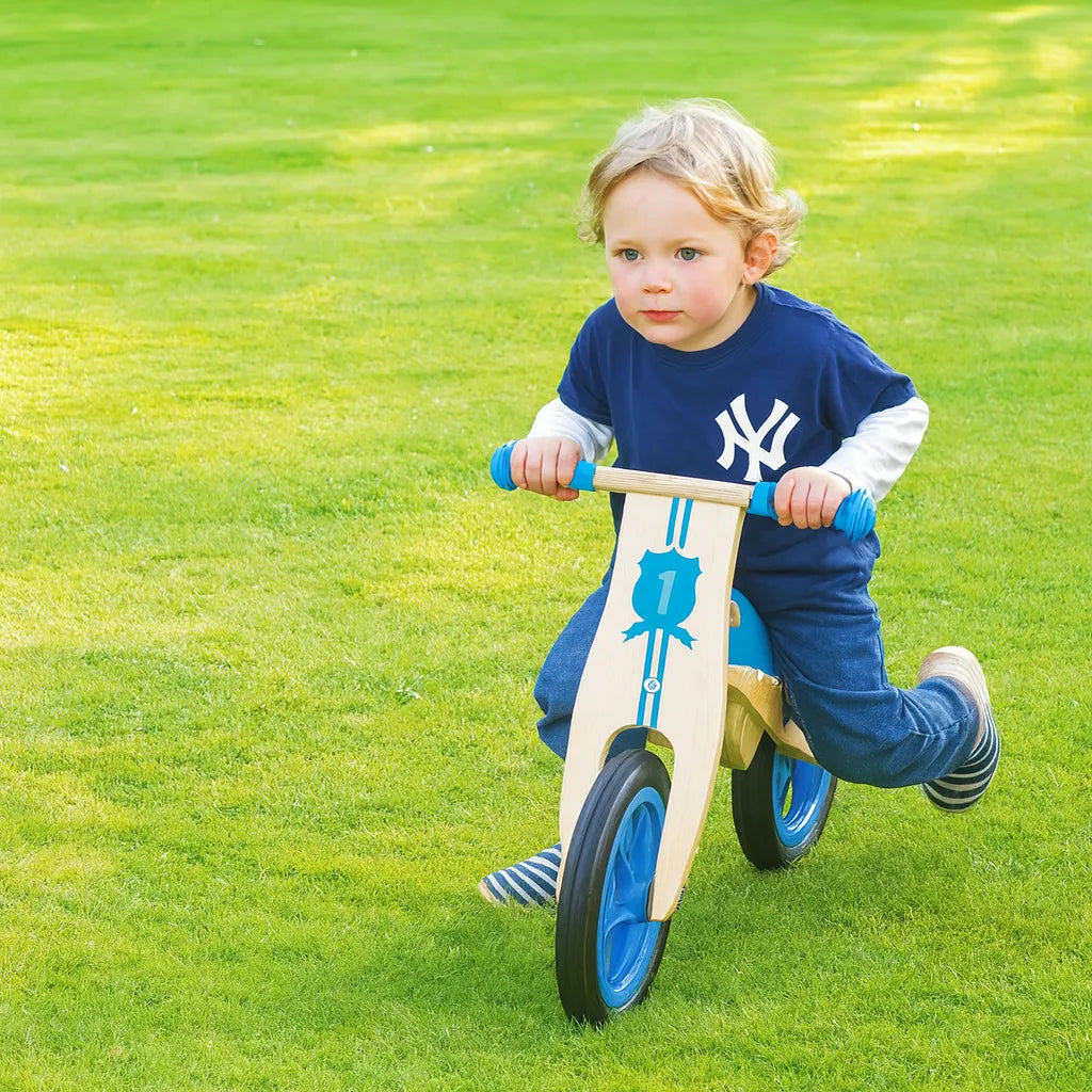 Bigjigs My First Balance Bike Blue-Bigjigs My First Balance Bike Blue
