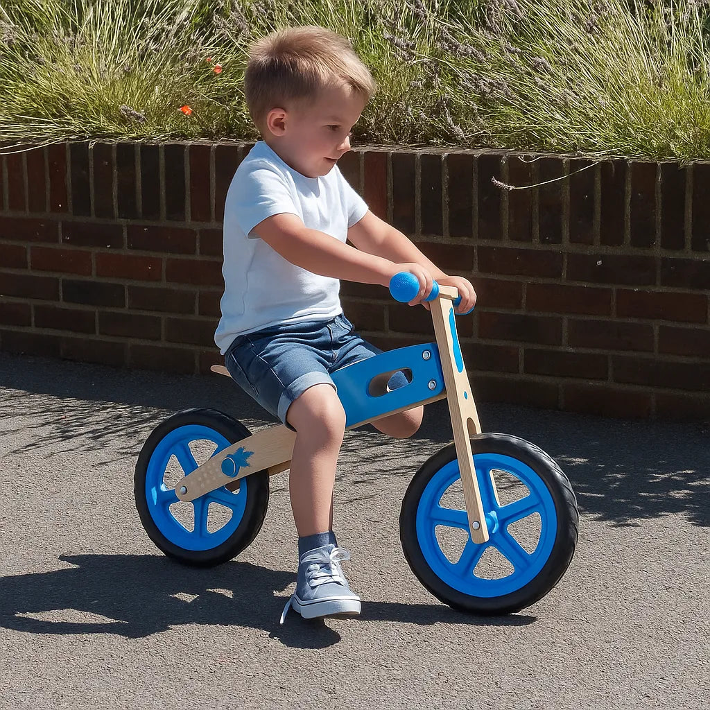 Bigjigs My First Balance Bike Blue-Bigjigs My First Balance Bike Blue