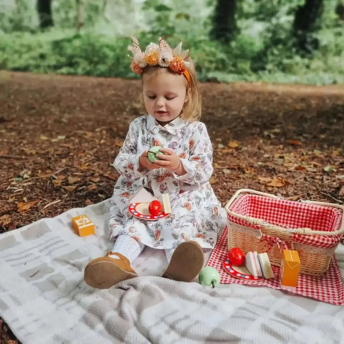 Bigjigs Picnic Basket-Bigjigs Picnic Basket