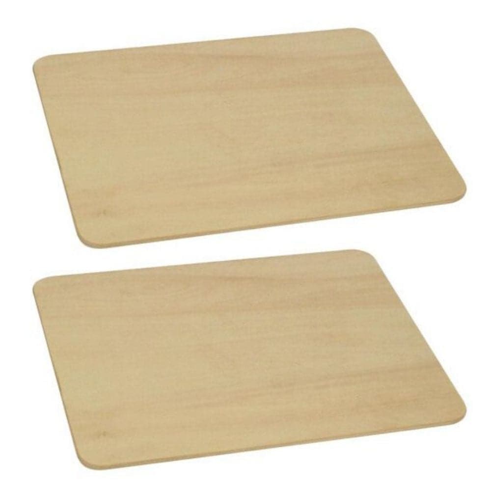 Bigjigs Small Pastry Board Pack of 2, Bigjigs Toys wooden Pastry Boards look great in a play kitchen and are just as useful to help youngsters learn to roll out pastry for real. The Bigjigs Small Pastry Board Pack of 2 are made from high quality, responsibly sourced materials. Conforms to current European safety standards. For the little helper in the kitchen, here's a dedicated pastry board for fun baking sessions! Alternatively it works just as well in the Bigjigs play kitchen. Encourages interactive and 