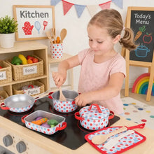 Bigjigs Spotted Kitchenware Set-Bigjigs Spotted Kitchenware Set