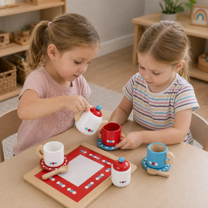 BigJigs Tea Set on a Tray-BigJigs Tea Set on a Tray