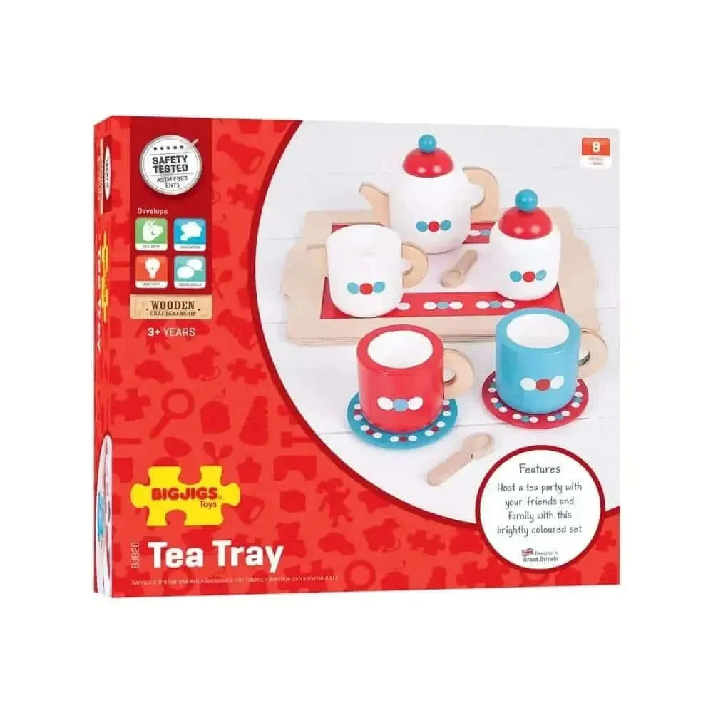 BigJigs Tea Set on a Tray-BigJigs Tea Set on a Tray