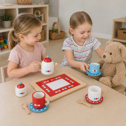 BigJigs Tea Set on a Tray-BigJigs Tea Set on a Tray
