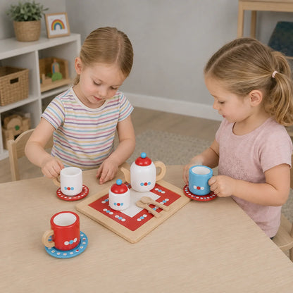 BigJigs Tea Set on a Tray-BigJigs Tea Set on a Tray