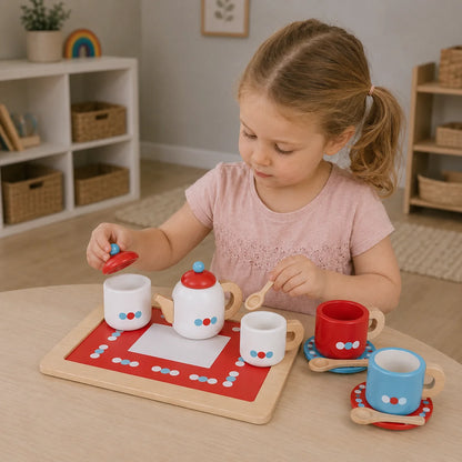 BigJigs Tea Set on a Tray-BigJigs Tea Set on a Tray