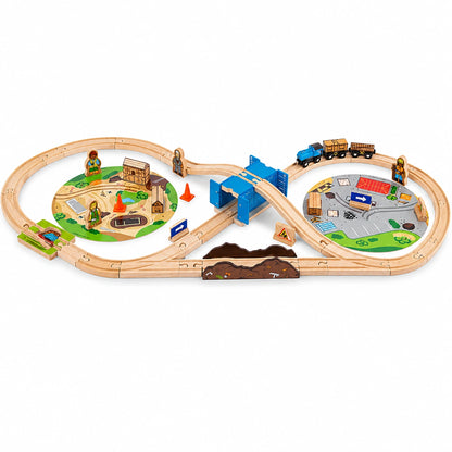 Bigjigs Toys Construction Train Set-Bigjigs Toys Construction Train Set