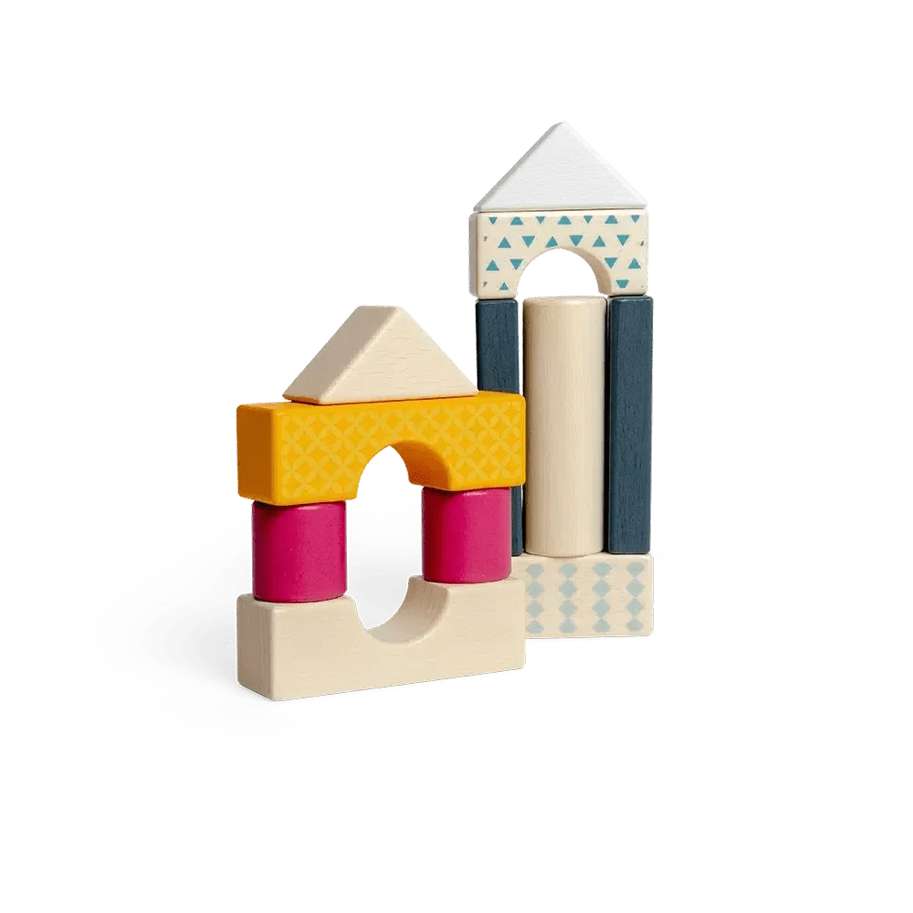 Bigjigs Toys - FSC Drum of 50 Blocks-Bigjigs Toys - FSC Drum of 50 Blocks