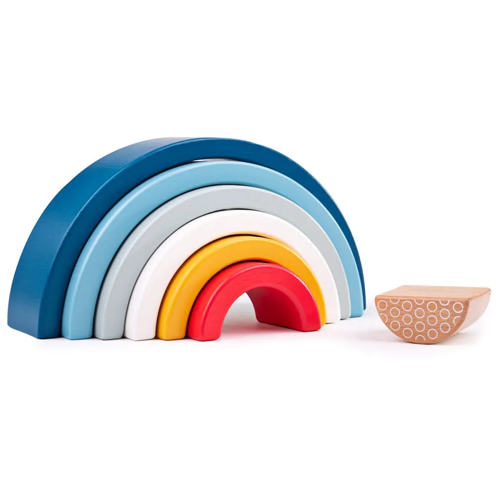 Bigjigs Toys - FSC Rainbow Arches-Bigjigs Toys - FSC Rainbow Arches