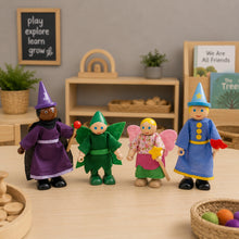 Bigjigs Toys Wooden Fantasy Dolls-Bigjigs Toys Wooden Fantasy Dolls