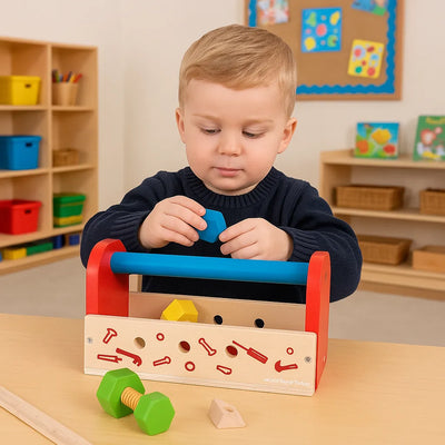 Bigjigs Toys Wooden My Tool Box-Bigjigs Toys Wooden My Tool Box