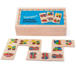 Bigjigs Transport Dominoes-Bigjigs Transport Dominoes