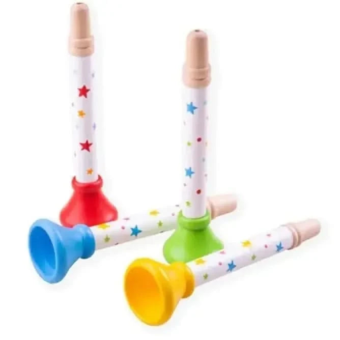 Bigjigs Wooden Trumpet-Bigjigs Wooden Trumpet