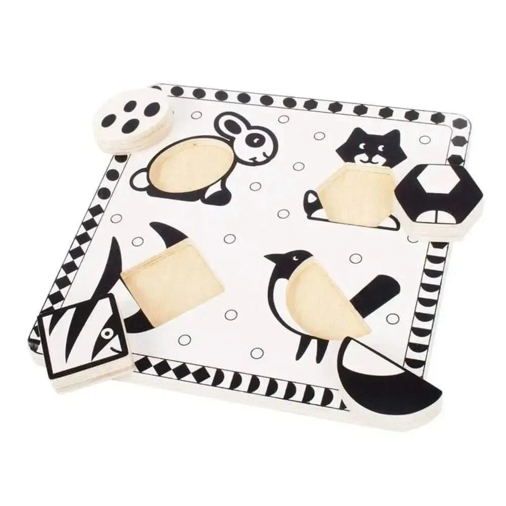 Black and White Puzzle Pets-Black and White Puzzle Pets