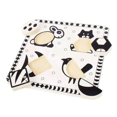 Black and White Puzzle Pets-Black and White Puzzle Pets