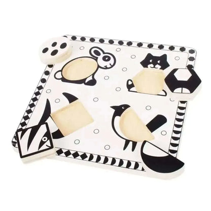 Black and White Puzzle Pets-Black and White Puzzle Pets