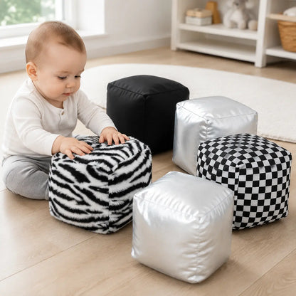 Black and White Soft Cubes lifestyle scene 1