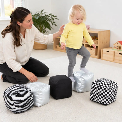 Black and White Soft Cubes lifestyle scene 5