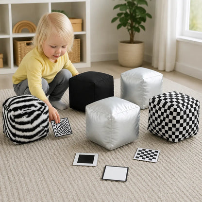 Black and White Soft Cubes lifestyle scene 7