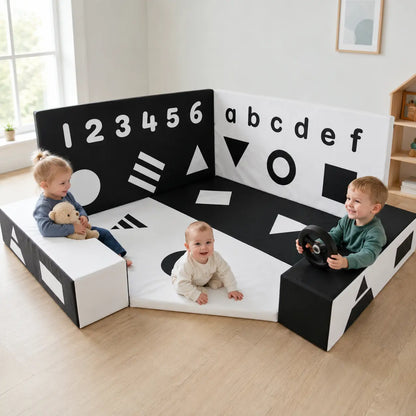 Black and White Soft Play Corner lifestyle scene 4
