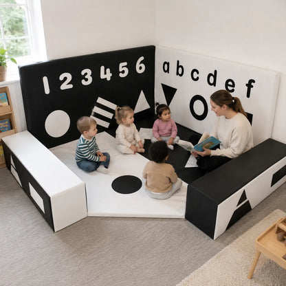 Black and White Soft Play Corner lifestyle scene 5