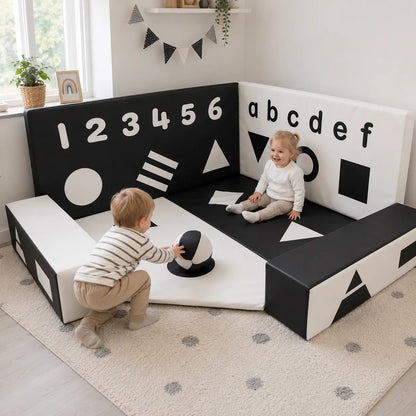 Black and White Soft Play Corner lifestyle scene 7