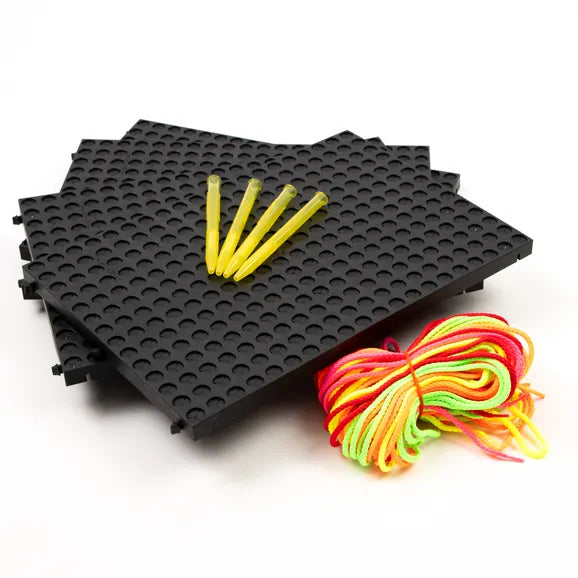 Black Rectangular Pattern Boards-Black Rectangular Pattern Boards