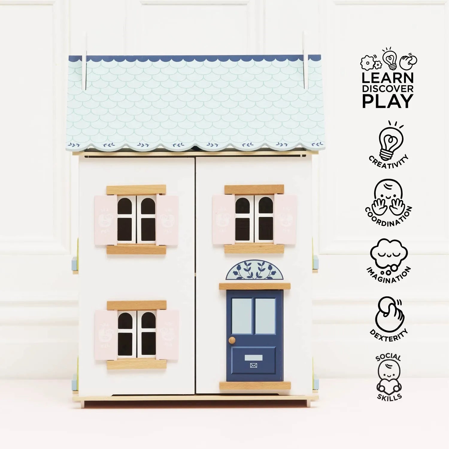 Bluebelle Wooden Dolls House-Bluebelle Wooden Dolls House