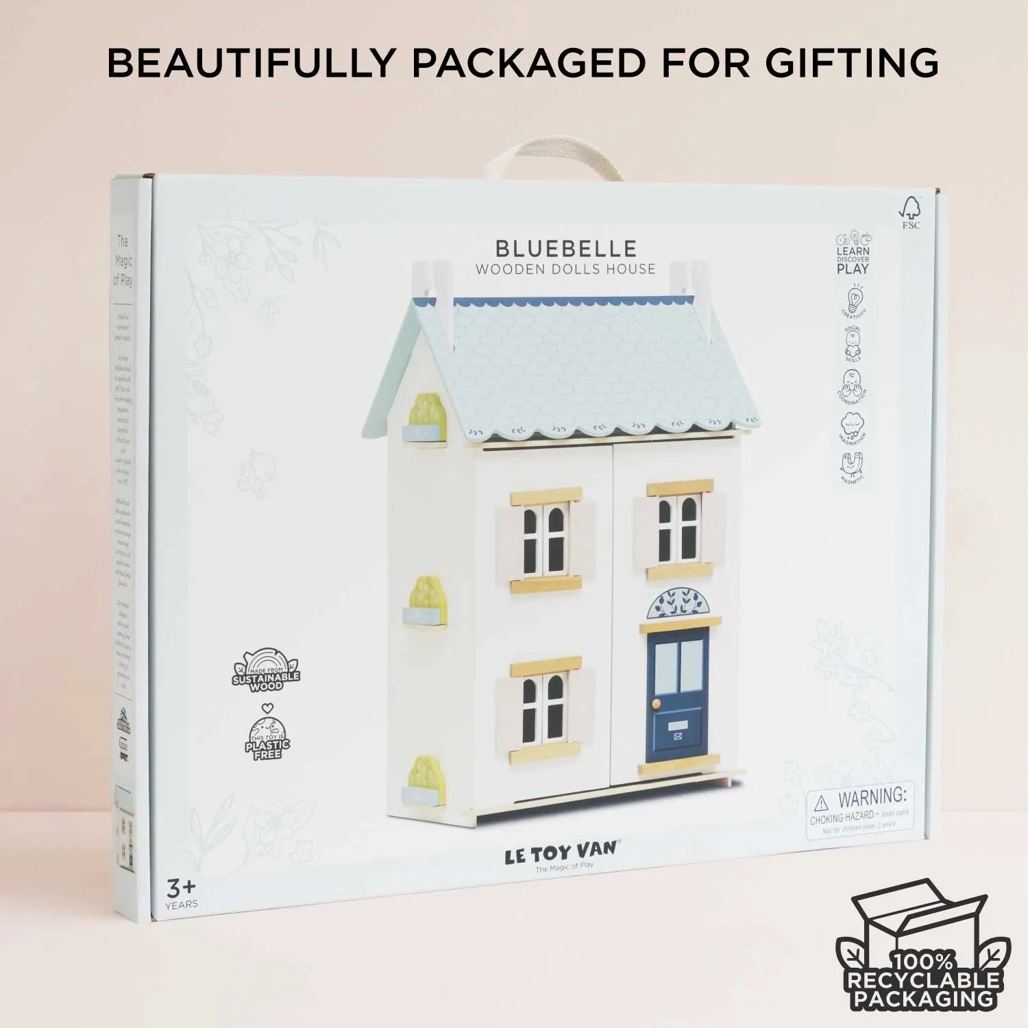 Bluebelle Wooden Dolls House-Bluebelle Wooden Dolls House