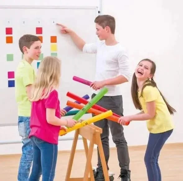 Boomwhackers 5 Note Chromatic Set-Boomwhackers 5 Note Chromatic Set