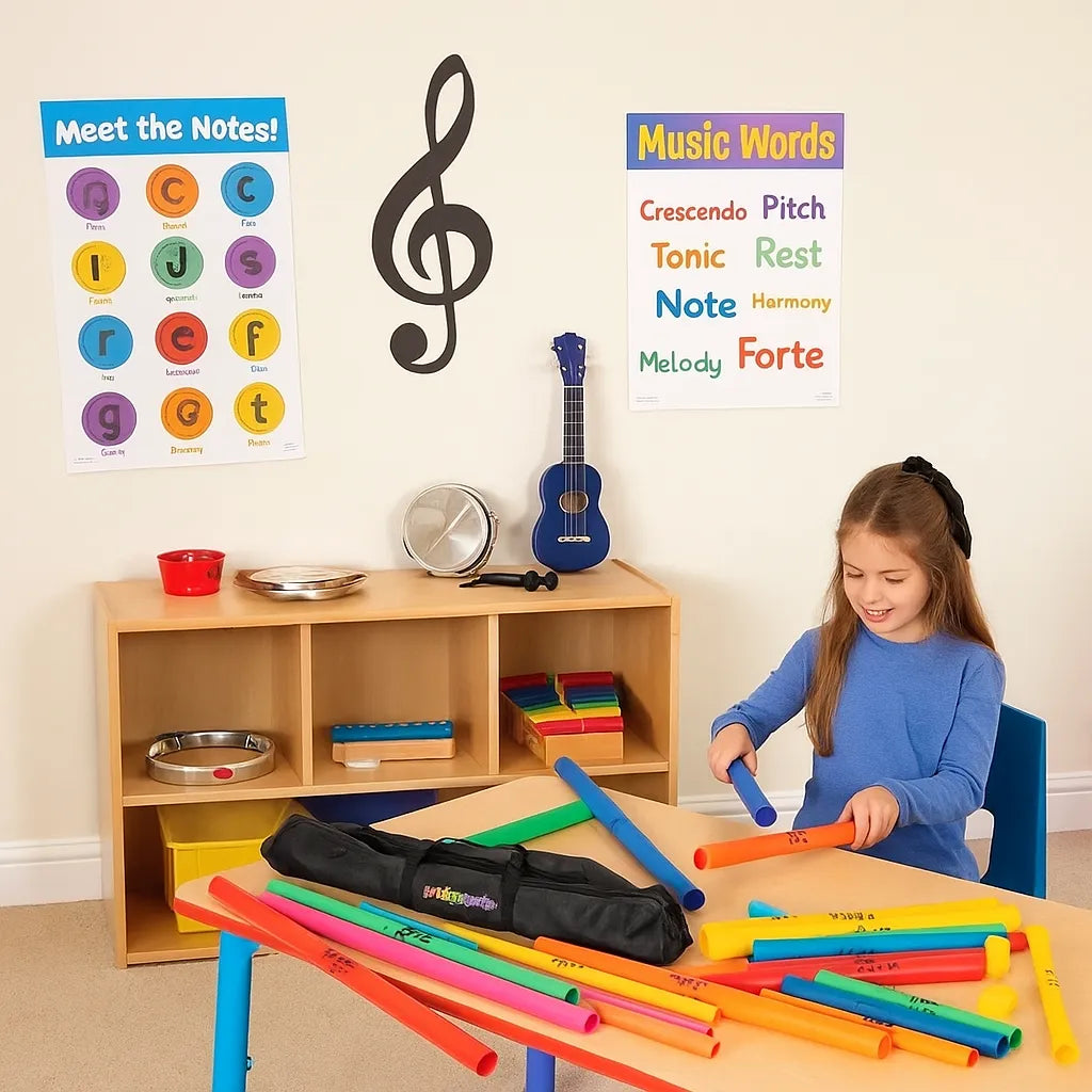 Boomwhackers Wak-a-Tubes 25 player classroom pack-Boomwhackers Wak-a-Tubes 25 player classroom pack