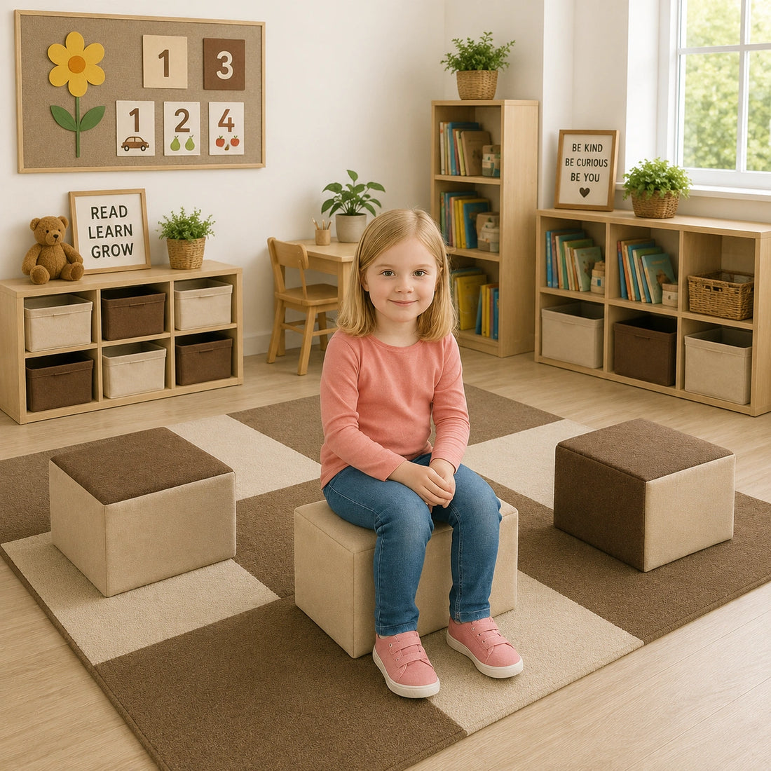 Boxy Buffets Set of 4