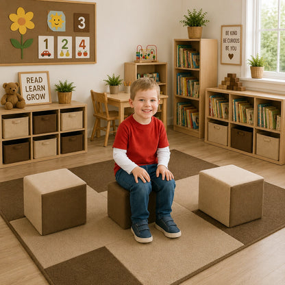 Boxy Buffets Set of 4