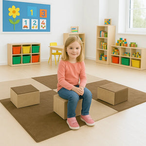 Boxy Buffets Set of 4
