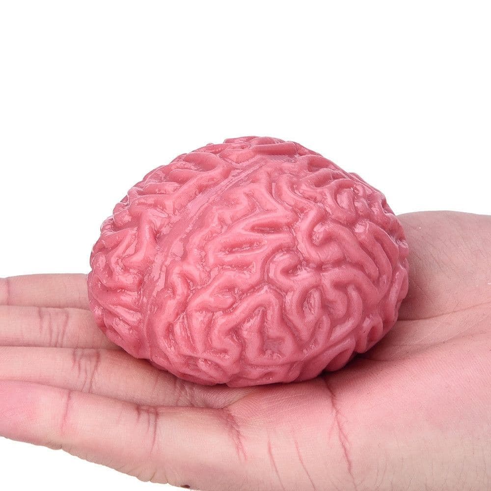 Brain Stress Ball, The Brain Stress Ball is a fantastic multi use stress ball ideal for children and adults alike. The Brain Stress Ball is great for training sessions and group exercises and for stimulating a degree of competition - 'who can win the brain?' Link the item to the theme of your workshop. An excellent table topper, group giveaway, or stocking filler. The fiddle item / fidget toy is a great stress reliever and is also suitable for adults and children with ADHD or autism. Can also be used for mu