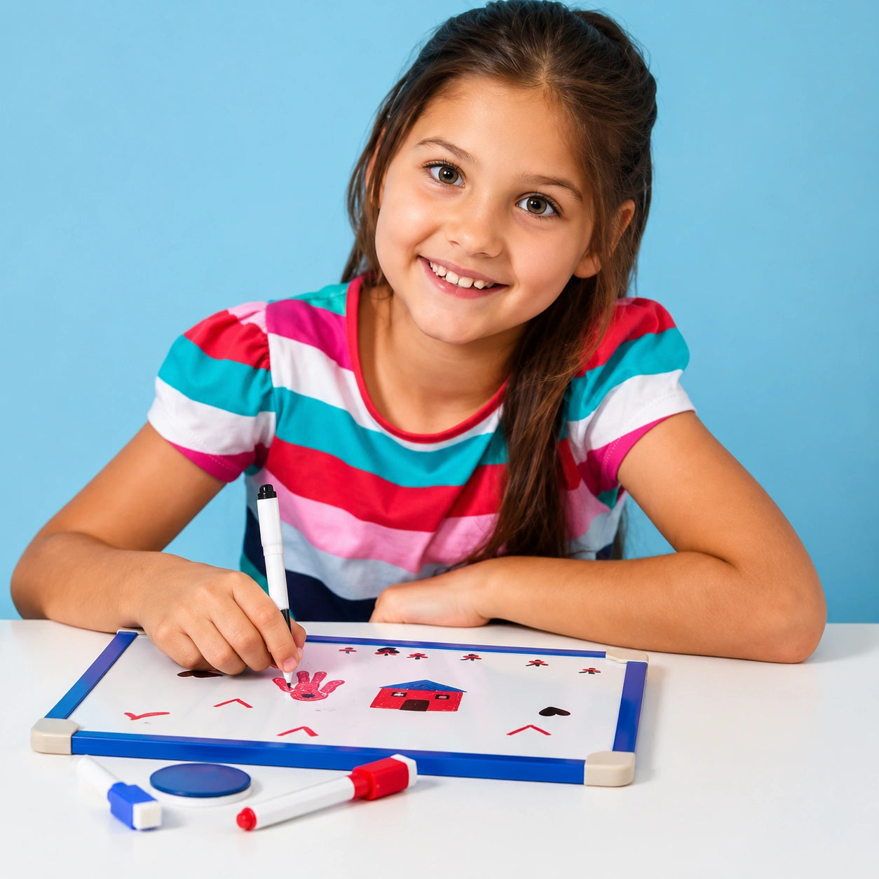 Brainstorm Toys A4 Magnetic Dry Wipe Board-Brainstorm Toys A4 Magnetic Dry Wipe Board