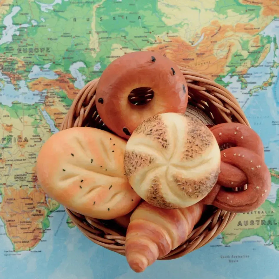Breads of the World Sensory Play Stones-Breads of the World Sensory Play Stones