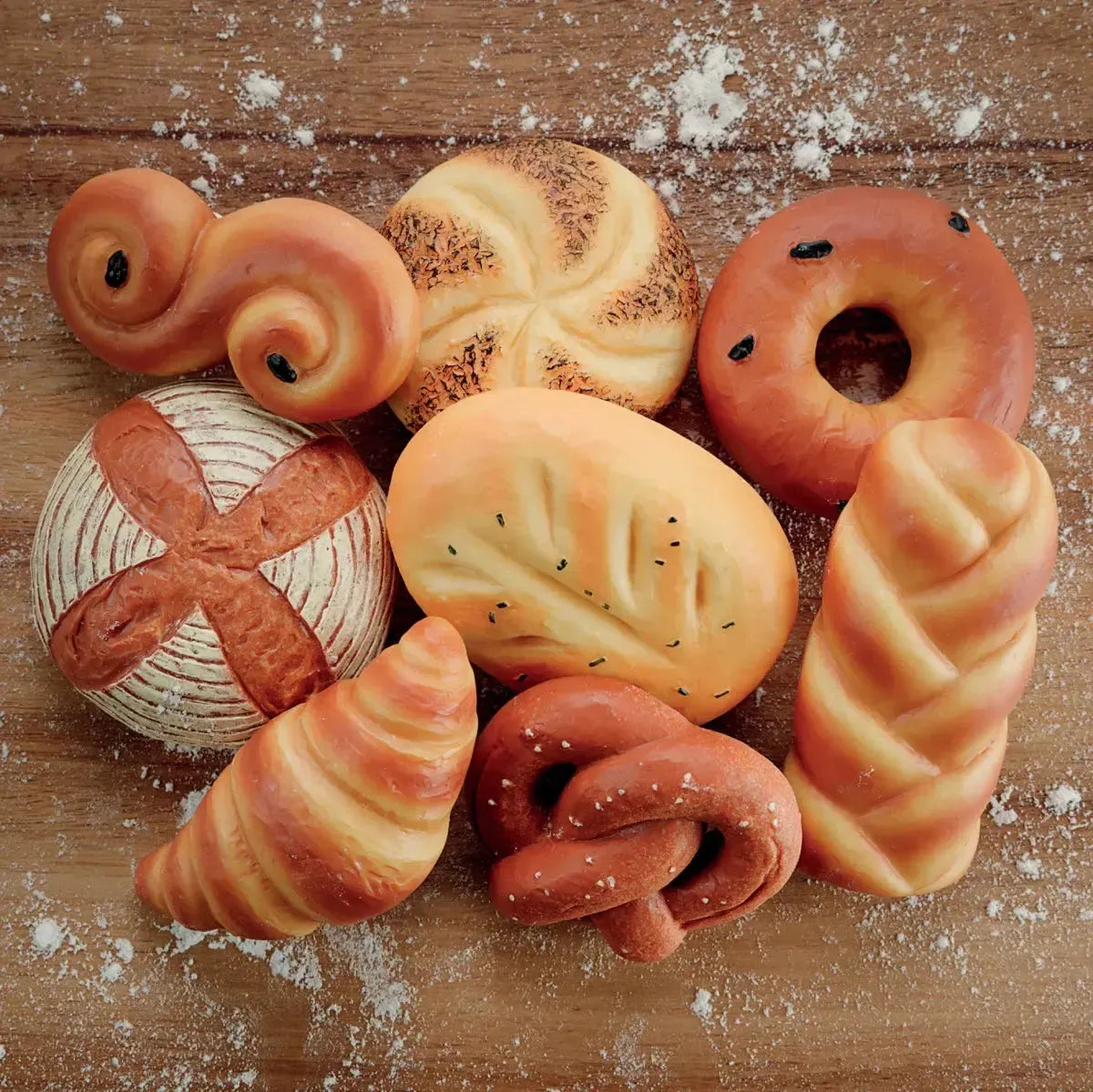 Breads of the World Sensory Play Stones-Breads of the World Sensory Play Stones