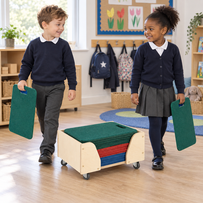 Bretton Mat Trolley in an early years setting – lifestyle view 2