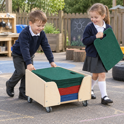 Bretton Mat Trolley in an early years setting – lifestyle view 4